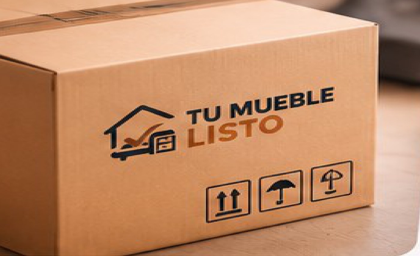 Caja de embalaje de TU MUEBLE LISTO para mudanzas y traslados en Madrid
